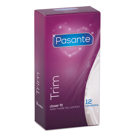 Kondomer Ultra Finner : Pasante Trim-Kondomer 12 Pakker