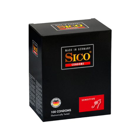 Sico Sensitive - 100 Kondomer