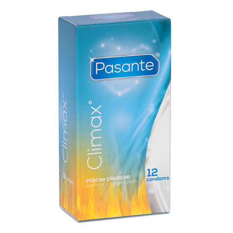 Pasante Climax Condoms 12 Condoms
