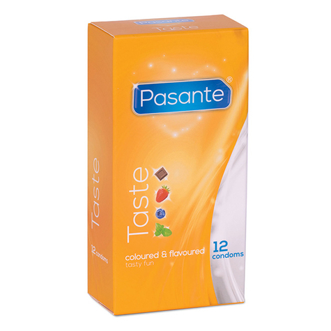 Pasante Smagskondomer - 12 Kondomer