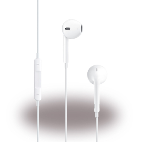 apple md827zma earpods headset headset fjernbetjening micro apple iphone 7 7 7 6s 6s hvid