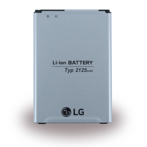 LG Electronics - BL-46ZH lithium-ion-batteri - K7, K8, X210, K350N - 2125mAh