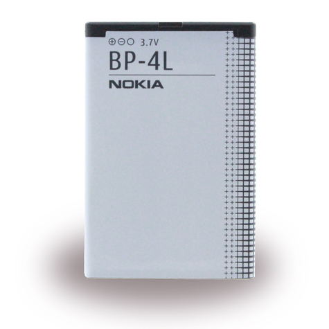 Nokia - BP-4L - Li-ion-batteri - 6650 Fold - 1500mAh
