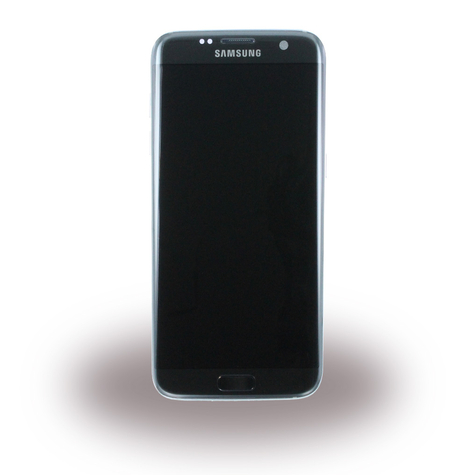 Samsung G935f Galaxy S7 Edge - Original Udskiftningsdel - Lcd-Skærm / Touchscreen - Sort
