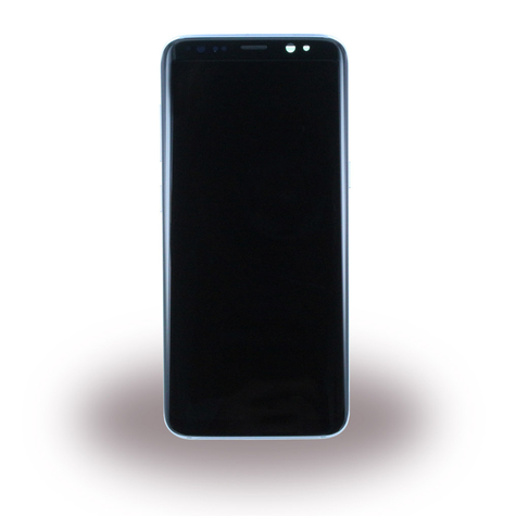Samsung G950f Galaxy S8 - Original Udskiftningsdel - Lcd-Skærm / Touchscreen Med Ramme - Orkid Grey
