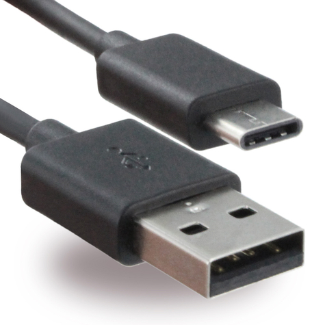 Sony - UCB20 - USB til USB Type C-opladerkabel - 1m - Sort