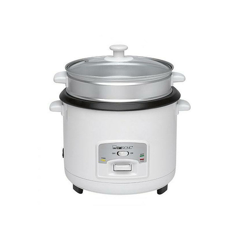 Clatronic Rice Cooker & Steamer 2in1 Rk 3566