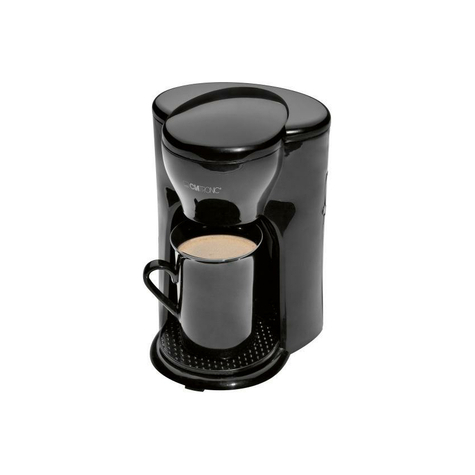 Clatronic 1-kop kaffemaskine KA 3356
