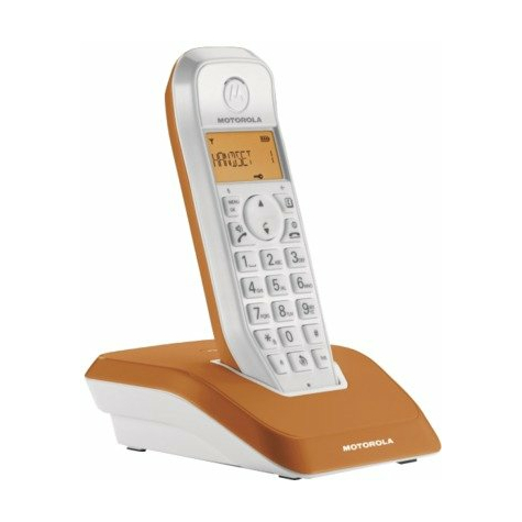 Motorola Startac S1201 Dect Trådløs Telefon, Orange