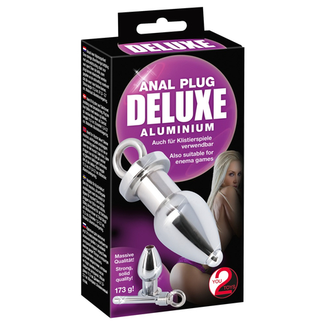 Anal Plug Deluxe Aluminium