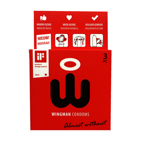 Wingman Kondomer 3 Stk.
