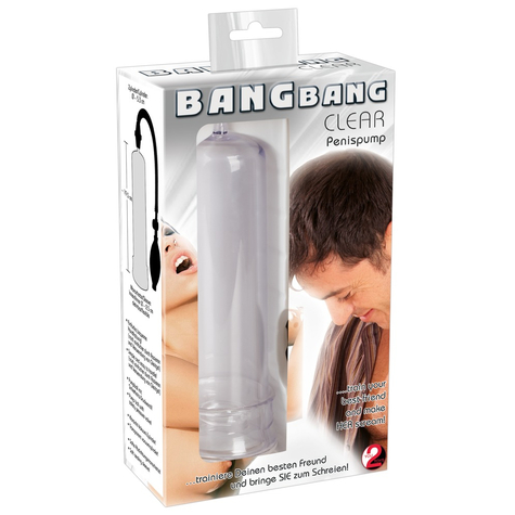 Bang Bang Bang Penis Pump Clear