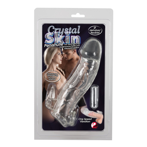 Crystal Clear Penis Sleeve Vibro