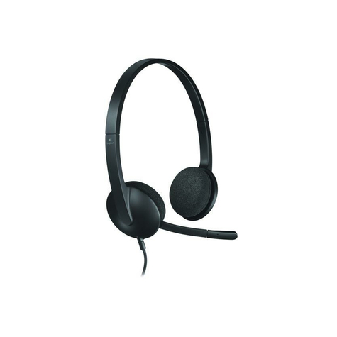 Logitech H340 Wired Two-Sided Headset 981-000475
