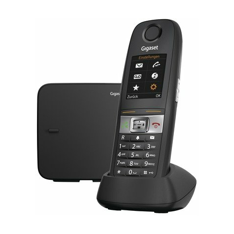 Gigaset E630 Cordless Landline Phone (Analog), Black