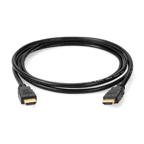 Reekin HDMI-kabel - 1,0 meter - FULL HD (High Speed med Ethernet)