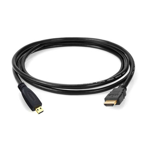 Reekin HDMI til Micro HDMI-kabel - 1,0 meter (høj hastighed med Ethernet)