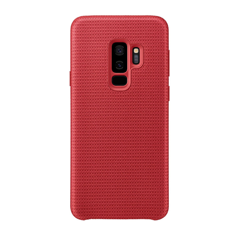 Samsung - Ef-Gg965fr Hyperknit Hardcover - G965f Galaxy S9 Plus - Rød