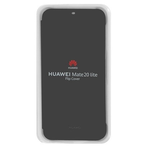 Huawei - Wallet Hardcover - Huawei Mate 20 Lite - Sort