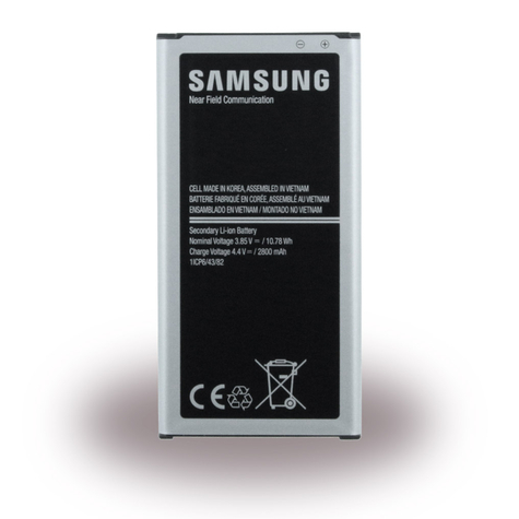 Samsung - Eb-Bg390bbe - Lithium-Ion-Batteri - G390f Galaxy Xcover 4 - 2800mah