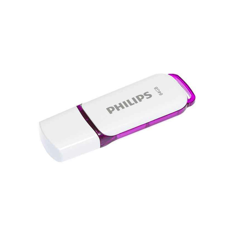 Philips Usb 2.0 64 Gb Snow Edition Purple Fm64fd70b/10