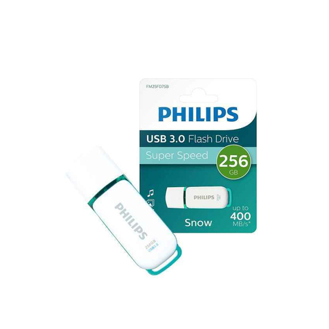 Philips Usb 3.0 256 Gb Snow Edition Green Fm25fd75b/10