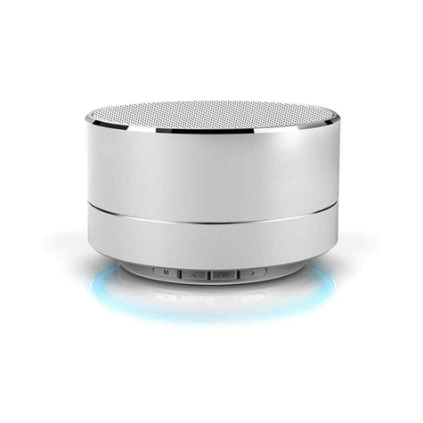 Reekin Marlin Bluetooth Speaker With Speakerphone (Silver)