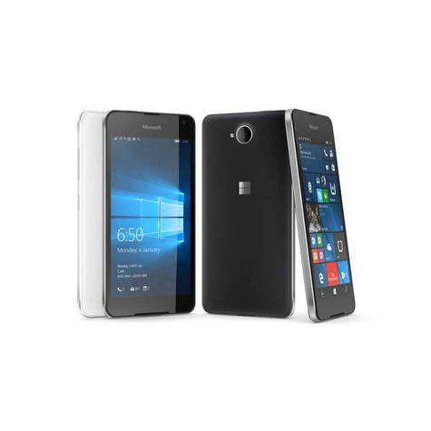 Microsoft Lumia 650 Lte 16 Gb Sort Mørk Sølv