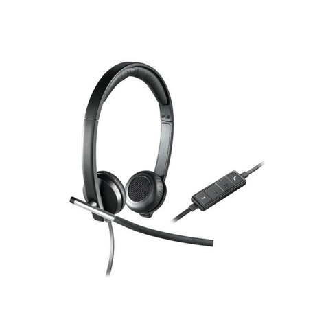 Headset Logitech Usb-Headset Stereo H650e 981-000519