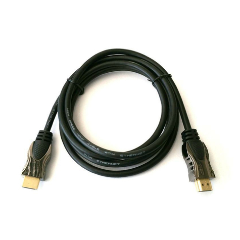 Reekin HDMI-kabel - 1,0 meter - ULTRA 4K (High Speed med Ethernet)