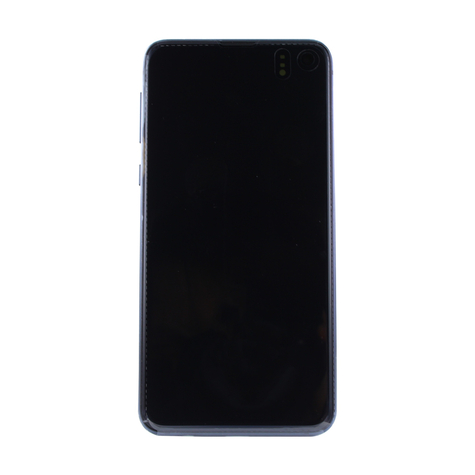 Samsung G970f Galaxy S10e - Original Udskiftningsdel - Lcd-Skærm / Touchscreen Med Ramme - Sort
