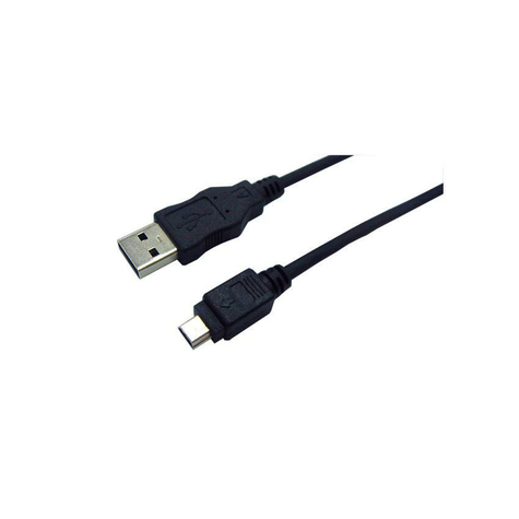 logilink usb 2.0 (type-a) til usb mini kabel, sort, 1,8 m