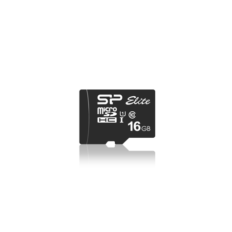 Silicon Power Micro Sdcard 16gb Uhs-1 Elite/Cl.10 M/Adap Sp016gbsthbu1v10sp