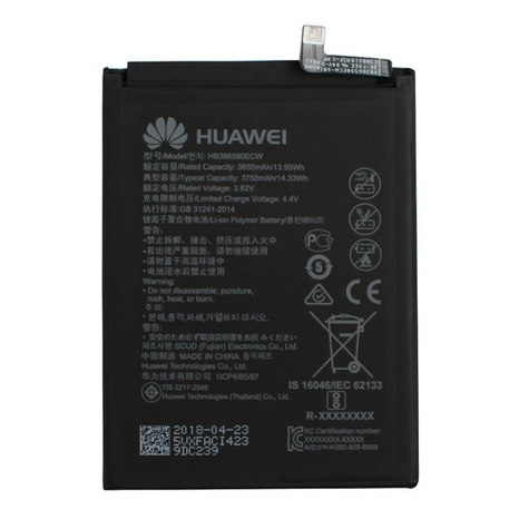 Huawei - Hb386590ecw - Honor 8x - 3750mah - Lithium-Ion-Batteri - Batteri