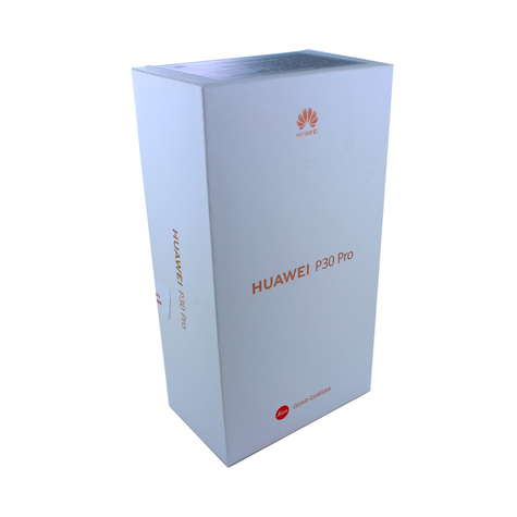 Huawei - P30 Pro - Original emballage BOX med tilbehør - UDEN enhed