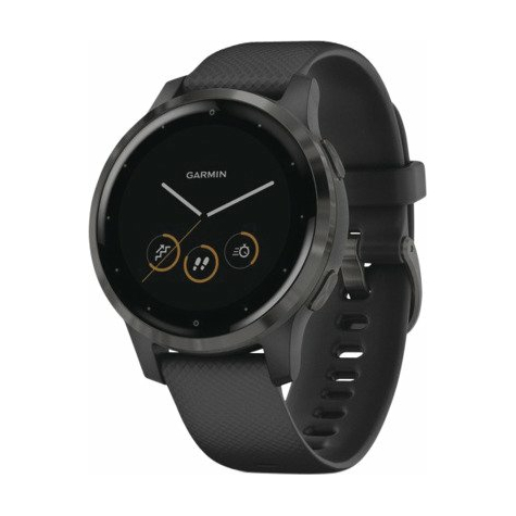 Garmin Vivoactive 4s Gps Fitness Smartwatch Sort/Skifer Grå