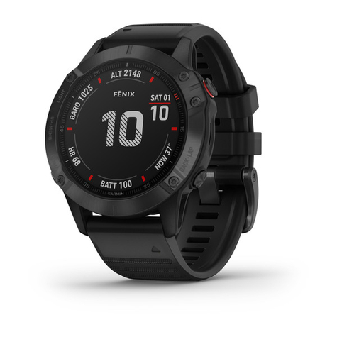Garmin Fenix 6 Pro Gps Multisport Smartwatch Sort