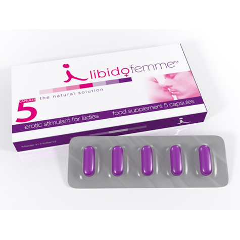 Libidofemme - For Kvinder - 5 Kapsler
