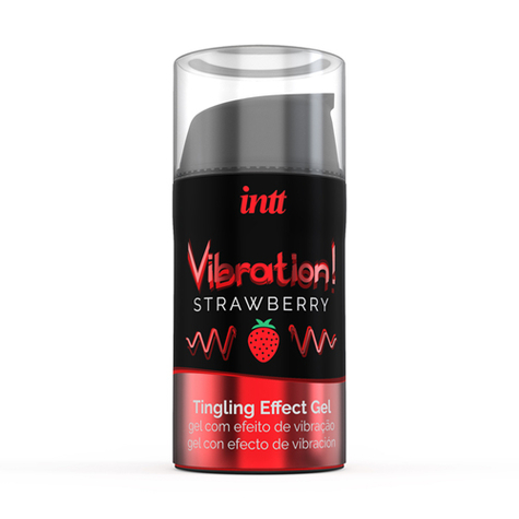 Vibration! Gel Med Jordbær, Der Pirrer