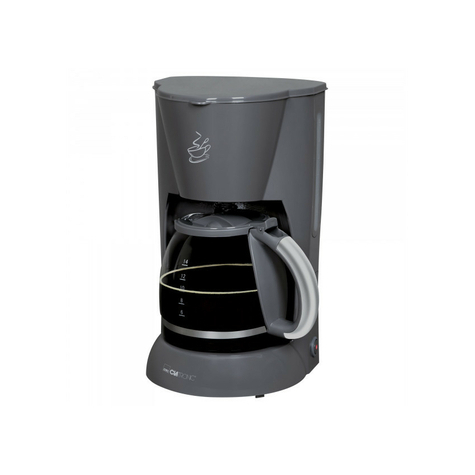 Clatronic Kaffemaskine Ka 3473 (Grå)