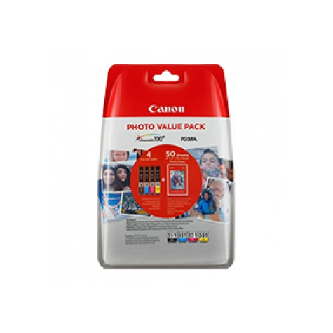 Canon Cli-551 Xl Photo Value Pack 4-Pakke 6443b006