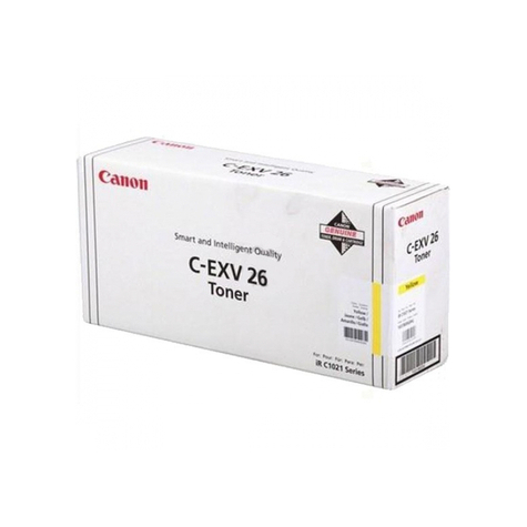 Canon C-Exv 26 - 6000 Sider - Gul