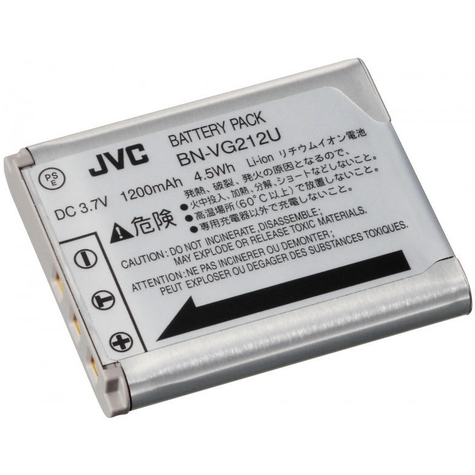 Jvc Bn-Vg212 - Lithium-Ion (Li-Ion) - 1200 Mah - Videokamera - Everio Gz-V515 - Gz-Vx715 - Gz-V500 - Gz-Vx700 - 3,7 V - 1 Enhed(Er)