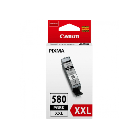Canon Pgi-580pgbk Xxl - Original - Pigmentbaseret Blæk - Sort - Canon - Pixma Ts6150 Pixma Tr7550 Pixma Ts8151 Pixma Ts9150 Pixma Ts6151 Pixma Ts8150 Pixma Ts8152 Pixma Ts8152 Pixma... 25,7 Ml