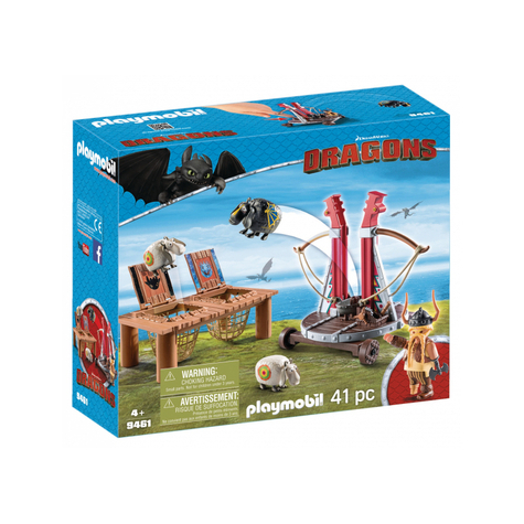 Playmobil 9461 - 5 År - Flerfarvet - Dreng/Pige - Tegneserie - Drage - 180 Mm