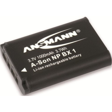 Ansmann 1400-0041 - Lithium-Ion (Li-Ion) - 1000 Mah - Kamera - Sony Dsc-Rx1 - Dsc-Rx100 - Hdras15 - 3,7 V - 1 Stk.