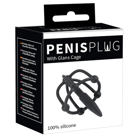 Penis Plug Med Glans Cage