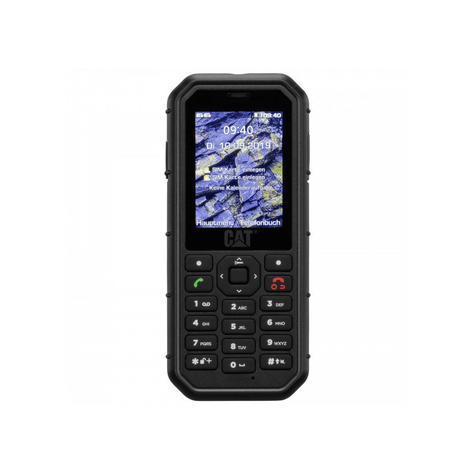Cat B26 - Mobiltelefon - Dual Sim - Mobiltelefon - 32 Gb