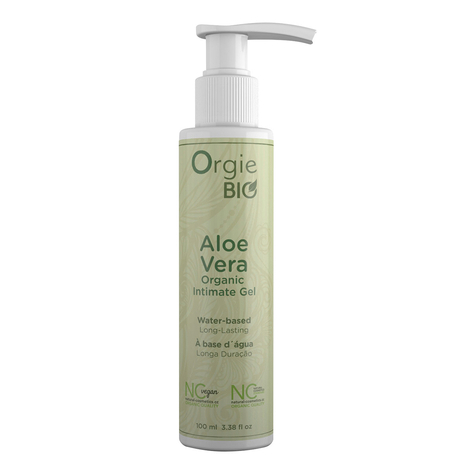 Orgie Organic Aloe Vera Intimate Gel 100ml Pumpe