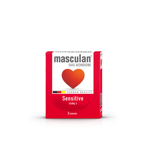 Masculan Sensitive 3 Stk.